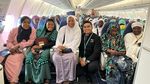 Potret Pesawat Lion Air Bawa Jemaah Haji dari Afrika-Timur Tengah