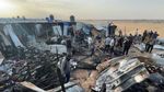 Potret Rumah Pengungsian Palestina di Rafah yang Dibom Israel