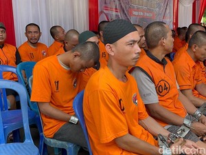 199 Pelaku Narkoba di Jambi Ditangkap Selama Operasi Antik, 3 di Bawah Umur
