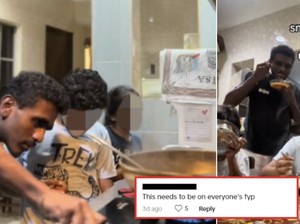 Sweet! Aksi Paman Diam-diam Buatkan Makanan Favorit Keponakannya