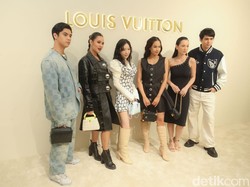 Gaya Mewah Seleb Lokal saat Foto Bareng Taeyeon SNSD di Acara Louis Vuitton