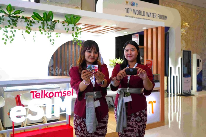 Trafik Broadband Telkomsel Tumbuh 43% Sepanjang WWF Ke-10 di Bali