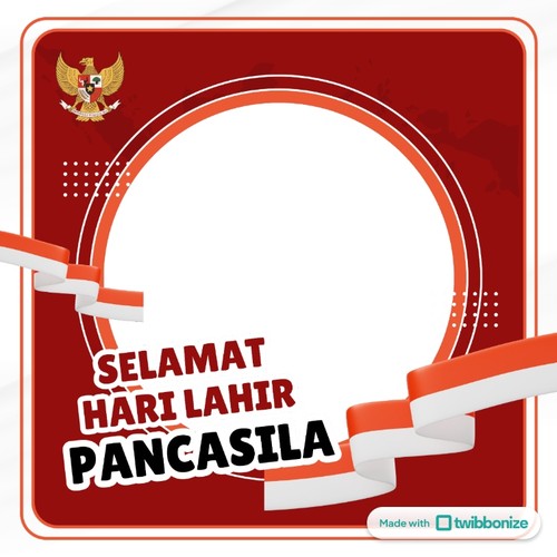 Twibbon Hari Lahir Pancasila 2024