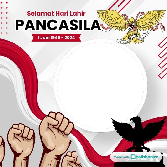 Koleksi Eksklusif: 30 Bingkai Foto Digital Hari Lahir Pancasila 2024 untuk Ekspresi Nasionalisme Anda