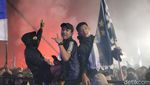 Potret Pesta Juara di Depan Gedung Sate