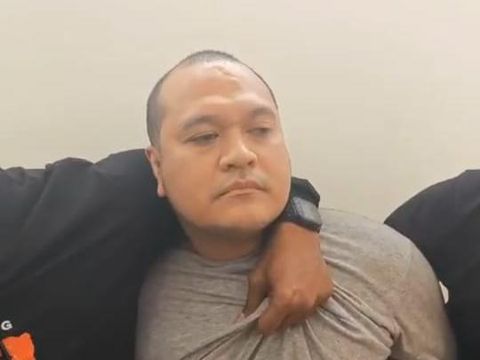 Chaowalit buronan Thailand saat ditangkap di Bali