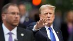 Ekspresi Donald Trump Usai Divonis Bersalah dalam Kasus Uang Tutup Mulut