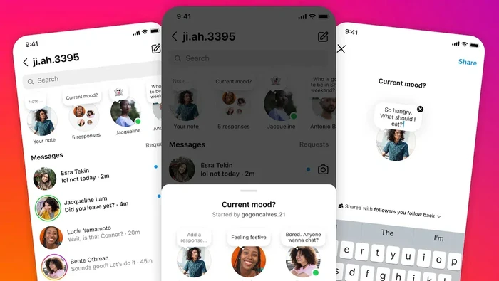 Fitur baru Instagram Notes