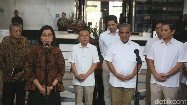 Gugus Tugas Prabowo-Gibran Temui Sri Mulyani, Bahas RAPBN 2025