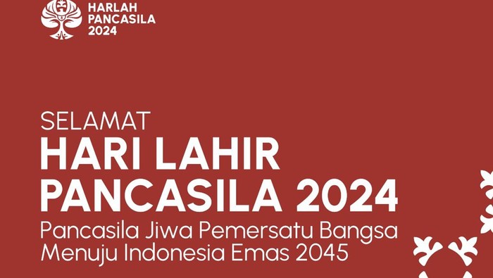 Ide ucapan Hari Lahir Pancasila 1 Juni 2024.