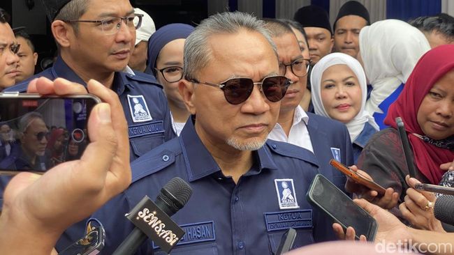 Ketua Umum PAN Zulkifli Hasan (Devi Puspitasari/detikcom)