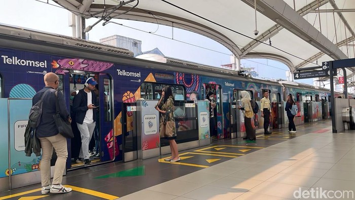 Kondisi Terkini Stasiun MRT Blok M usai Beroperasi Kembali (Rifka/detikcom)