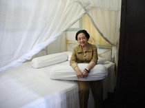 Momen Megawati Kunjungi Rumah Pengasingan Bung Karno di Ende