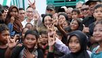 Momen Megawati Kunjungi Rumah Pengasingan Bung Karno di Ende