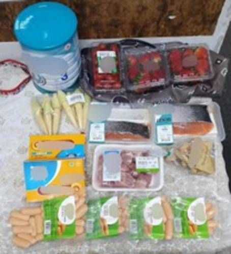 Pencurian di supermarket