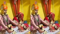 Momen Pernikahan Viral, Pengantin Tertidur Pulas di Pelaminan saat Upacara Adat