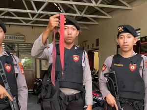 Penyerang Satpam SMP di Kasihan Sabet Korban Pakai Gesper