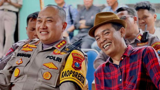 polisi bertemu seniman Banyuwangi bahas soal pelarangan sound horeg