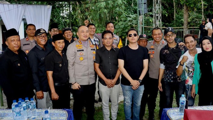 polisi bertemu seniman Banyuwangi bahas soal pelarangan sound horeg