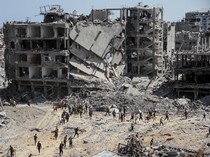Luluh Lantak Kamp Jabalia Pascaserangan Terbaru Israel