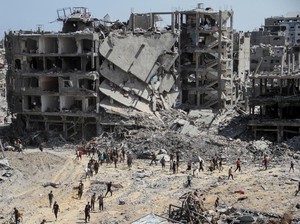 Israel Serang Kamp Pengungsi Jabalia Gaza, 33 Orang Tewas