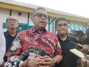 Hasto ke GP Ansor: Spirit NU Merah Putih Bukan untuk Keluarga