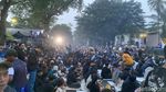 Bobotoh Tumplek di Spot Nobar Akbar Persib Vs Madura United