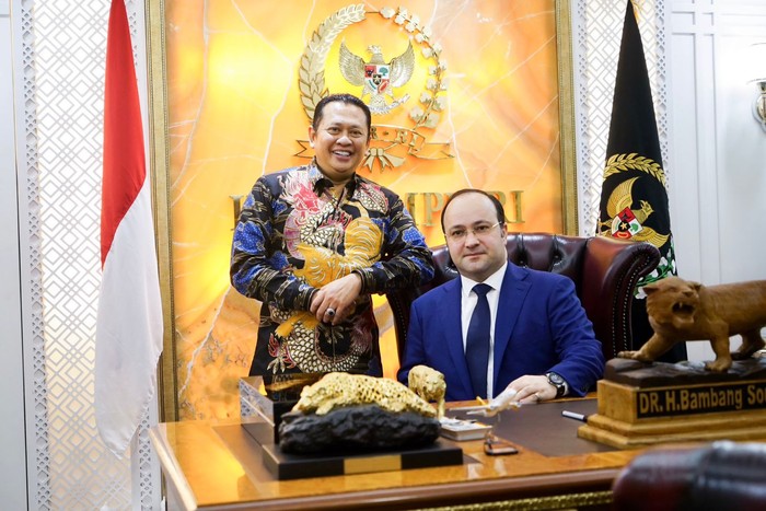 Terima Dubes Azerbaijan untuk Indonesia, Ketua MPR RI Bamsoet Dorong Peningkatan Kerjasama Bilateral Kedua Negara