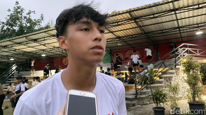 Pemain Timnas Indonesia U-16, Diego Sinathrya. Foto diunggah Jumat (31/5/2024)