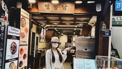 Kulineran Cantik ala Angel Karamoy Saat di Seoul