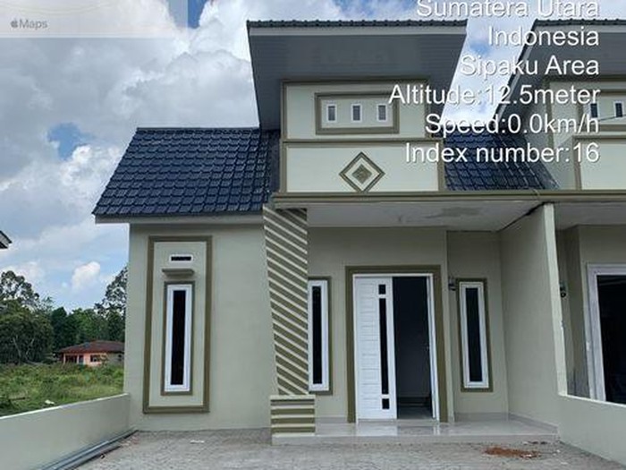 Tampilan depan rumah di Cemerlang Asri 12