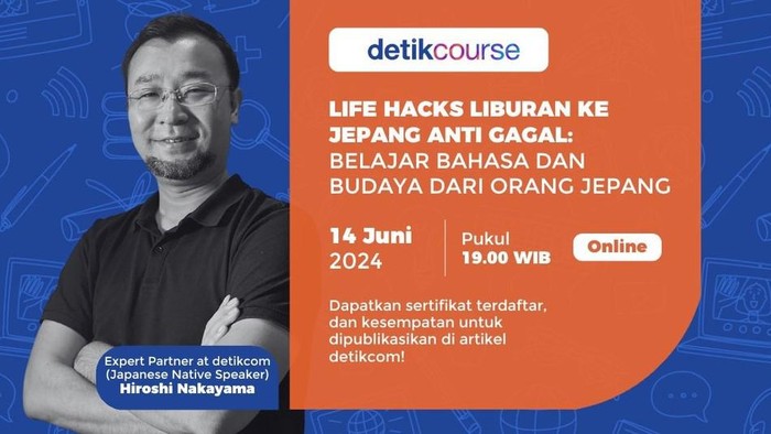 detikEvent Belajar Bahasa Jepang