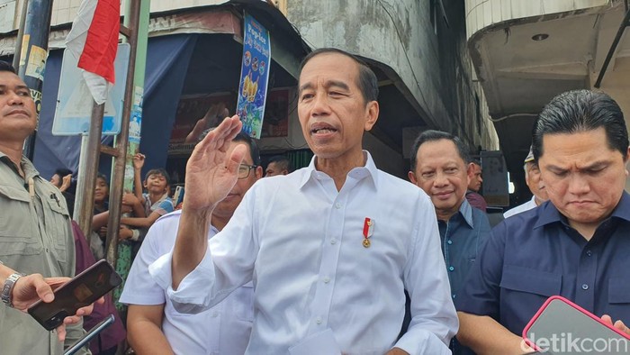 Foto: Presiden Jokowi di Dumai (Raja Adil Siregar/detikSumut)
