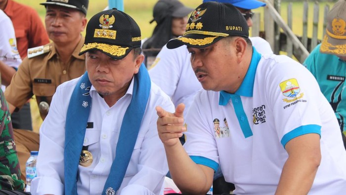 Gubernur Jambi Al Haris dan Bupati Bungo Mashuri