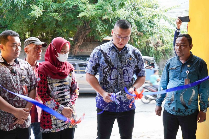 Anggota DPRD DKI Jakarta Komisi D Fraksi PDI Perjuangan Hardiyanto Kenneth Kembali Resmikan Rumah Pompa Patra II, Kebon Jeruk Jakarta Barat.