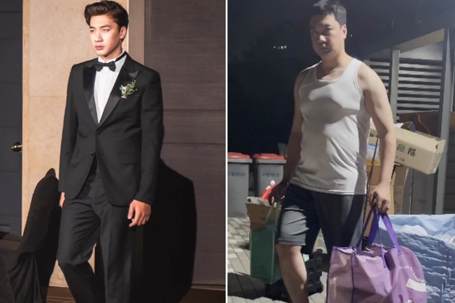 Potret menawan itu sayangnya tidak bertahan selamanya. Setelahnya, Jae Hyun menunjukkan bagaimana gaya runway-nya ketika membuang sampah. Tentu tidak dengan jas dan riasan, sekarang pria tersebut lebih nyaman mengenakan kaus kutang dan celana pendek dengan perutnya yang membuncit. Foto: Instagram @star.jjj