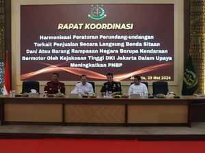 Kejati DKI Gelar Rakor Bahas Aturan Penjualan Kendaraan Bermotor Sitaan