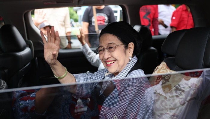 Ketum PDIP Megawati Soekarnoputri di Kabupaten Ende