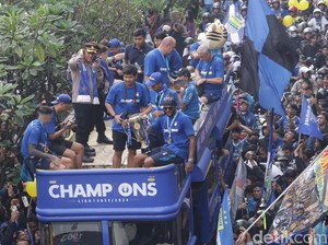 Persib Juara, Rute Konvoi Kemenangan dari Gedung Sate ke GBLA