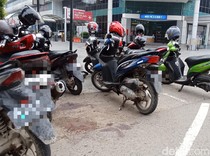 Viral Aksi Petugas Parkir Diduga Saling Tusuk di Depan RS di Palembang