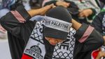 Massa Kembali Gelar Aksi Bela Palestina All Eyes On Rafah di Kedubes AS
