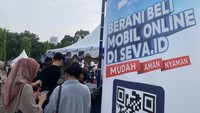 Booth SEVA di FIFGROUP 35th Localicios dikunjungi oleh lebih dari 1.700 pengunjung yang menikmati berbagai program dan promo menarik dari SEVA melalui kampanye #UdahSaatnyaPunyaMobil dengan games menarik serta promo cashback senilai Rp 2,5 juta.