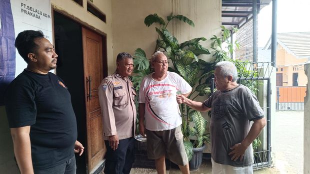 Polisi mengecek viral jeritan wanita tengah malam di Bogor Barat, Kota Bogor.