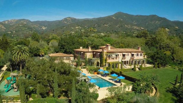Penampakan rumah Pangeran Harry dan Meghan Markle.