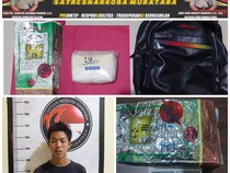 Pemuda di Muratara Bawa Sabu 1 Kg Ditangkap Saat Berada di Rumah Makan
