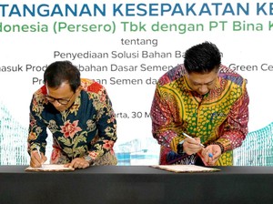 SIG dan Bina Karya Kerjasama Penyediaan Semen Hijau untuk Proyek IKN