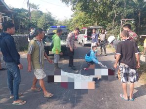 Berboncengan Empat, 3 Orang Satu Keluarga di Blitar Tewas Terlindas Truk