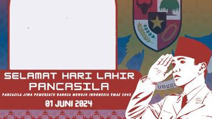 Twibbon Hari Lahir Pancasila 2024 BPIP
