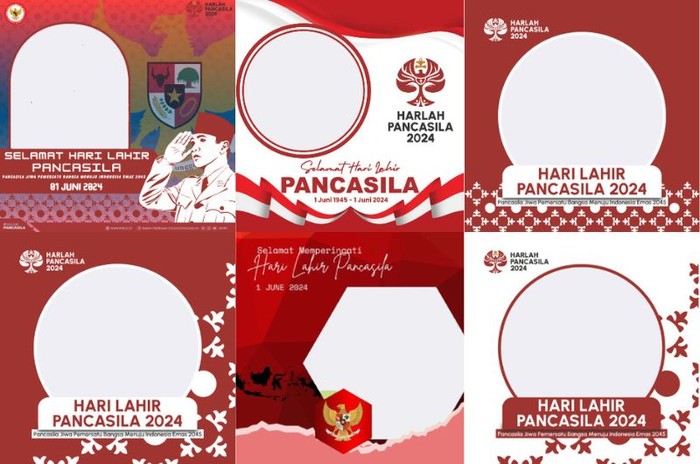 Twibbon Hari Lahir Pancasila 2024