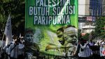 Aksi Bela Palestina di Batang dan Surabaya